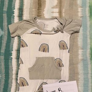 Kyte baby shortalls, good condition 12-18